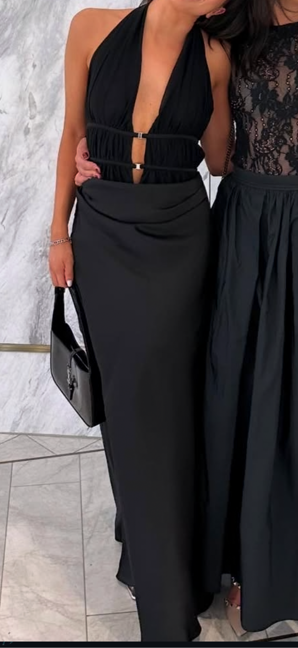 Misha Celine Maxi Dress - Black | Size XS | RRP $370