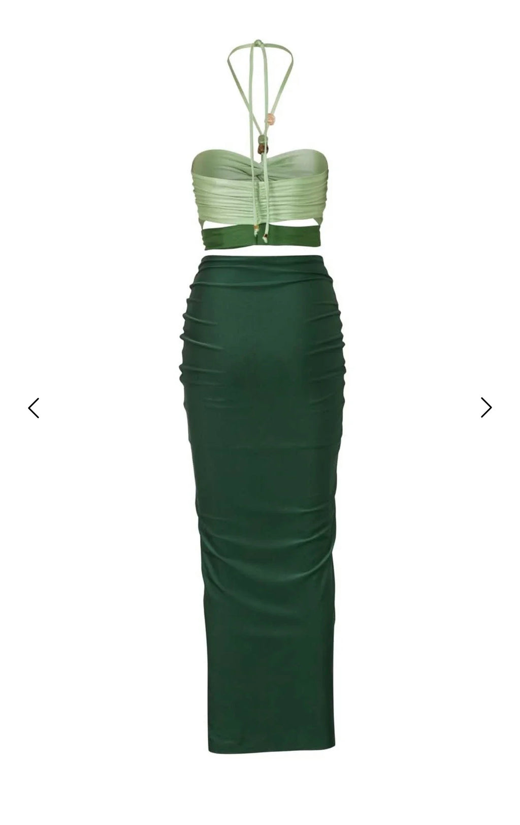 Baobab Dawn Maxi Dress - Moss Agate | Size S | RRP $430