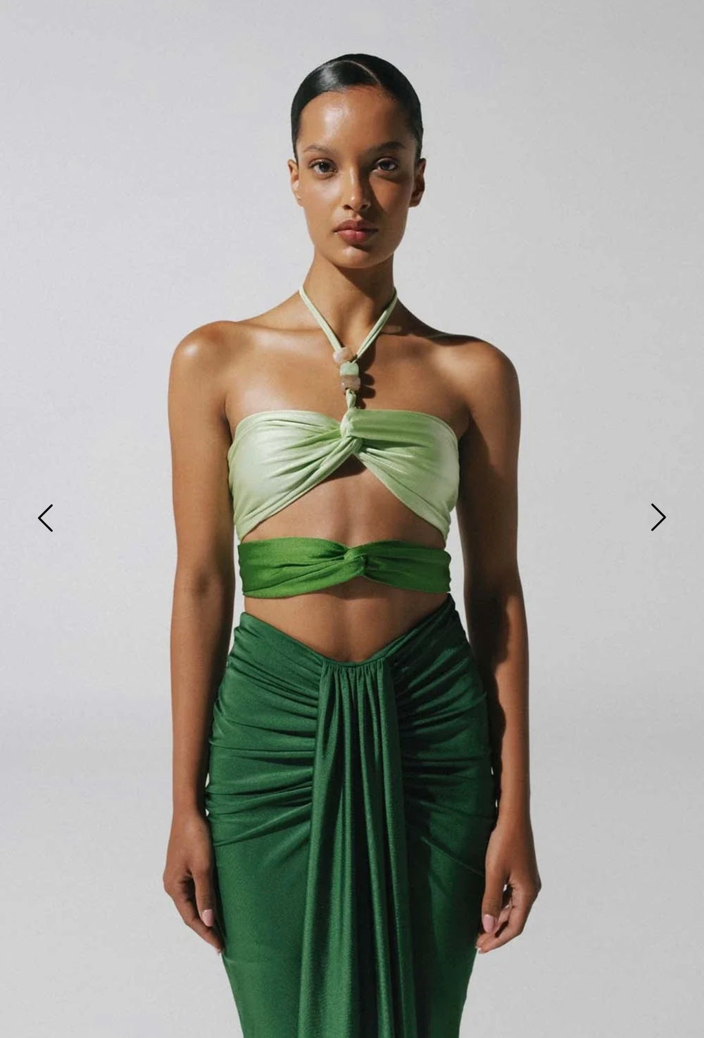 Baobab Dawn Maxi Dress - Moss Agate | Size S | RRP $430