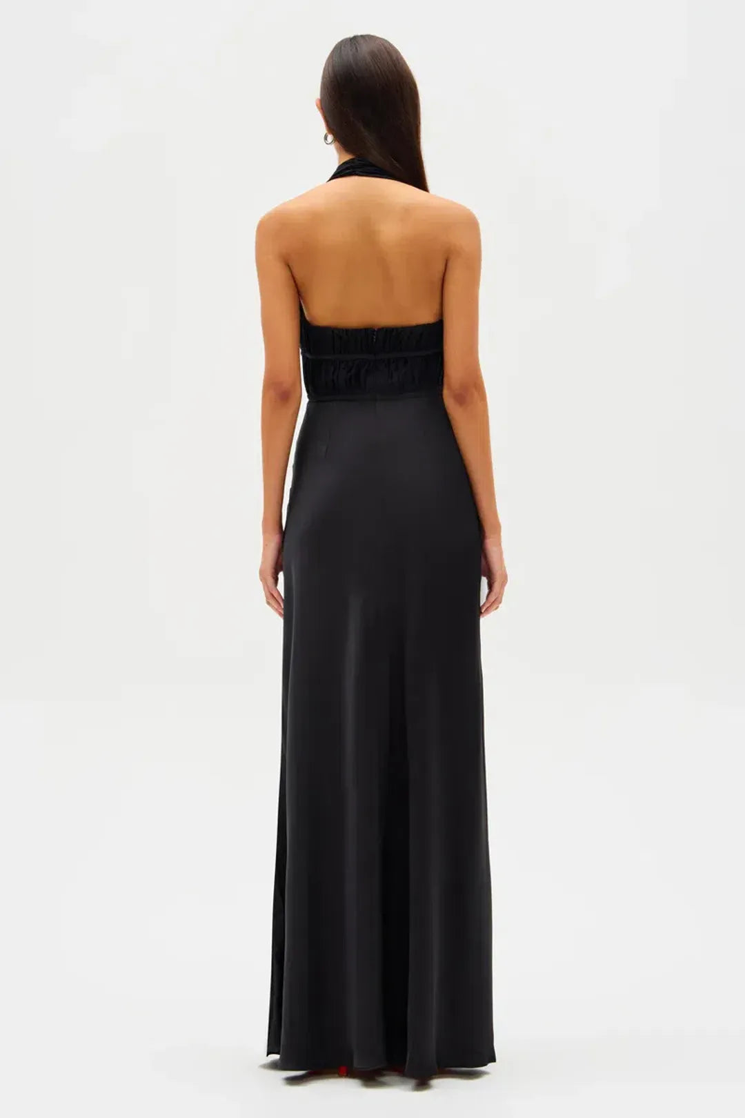 Misha Celine Maxi Dress - Black | Size XS | RRP $370