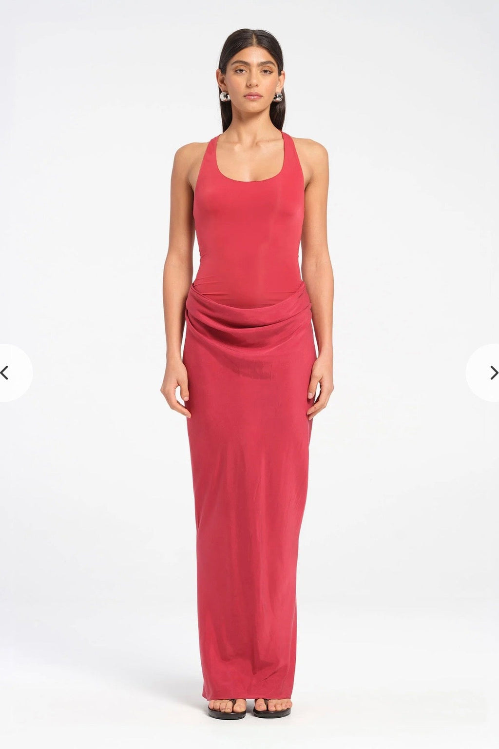 Benni Jade Maxi Dress - Scarlet | Size 6 | RRP $260
