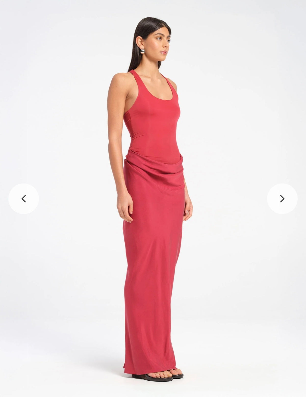 Benni Jade Maxi Dress - Scarlet | Size 6 | RRP $260