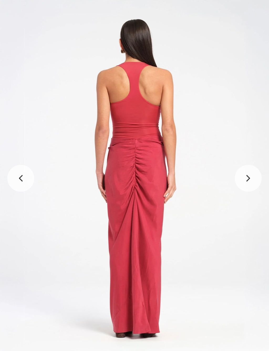 Benni Jade Maxi Dress - Scarlet | Size 6 | RRP $260